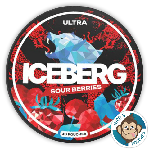 Iceberg Ultra Sour Berries 150mg