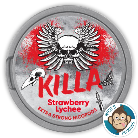 Killa Strawberry Lychee 16mg