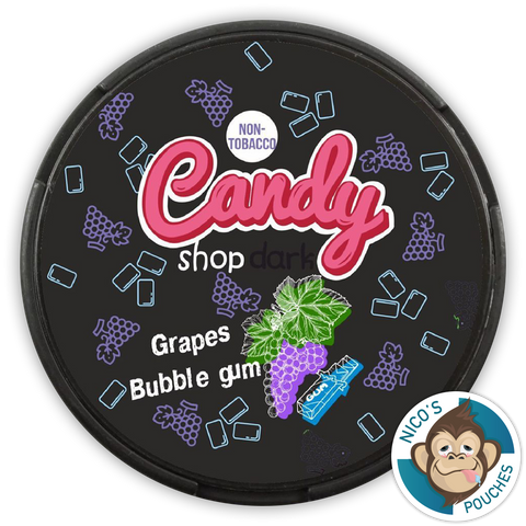 Candy Shop Grapes & Bubblegum 120mg