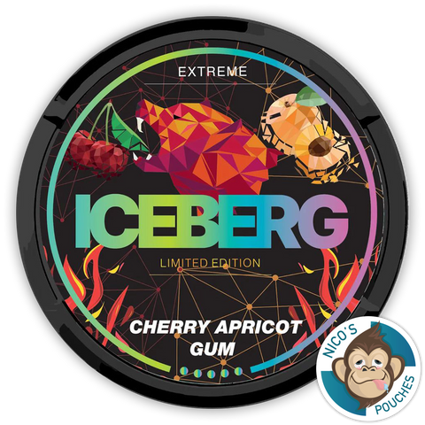Iceberg Cherry Apricot Gum 150mg