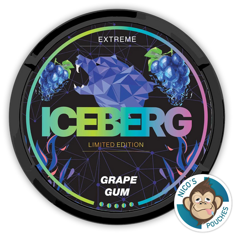 Iceberg Grape Gum 100mg