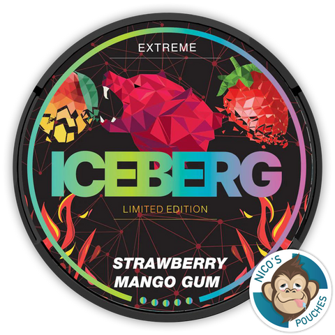 Iceberg Strawberry mango Gum 150mg