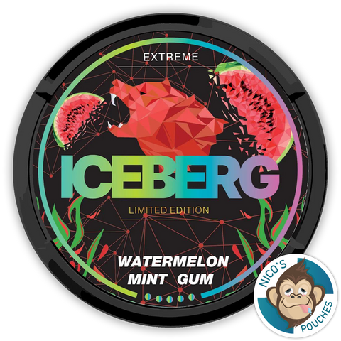 Iceberg Watermelon Mint Gum 150mg