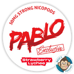 Pablo Strawberry Lychee 50mg