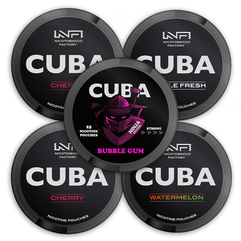 A Cuba Libre - A cocktail of Cuba pouches