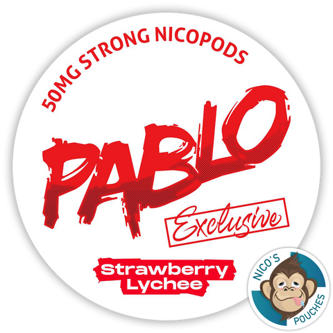 Pablo Strawberry Lychee 50mg